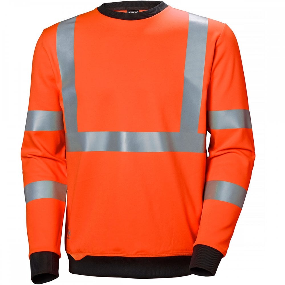 79095 Addvis Sweatshirt Orange M *One Size Only - Outlet Store*