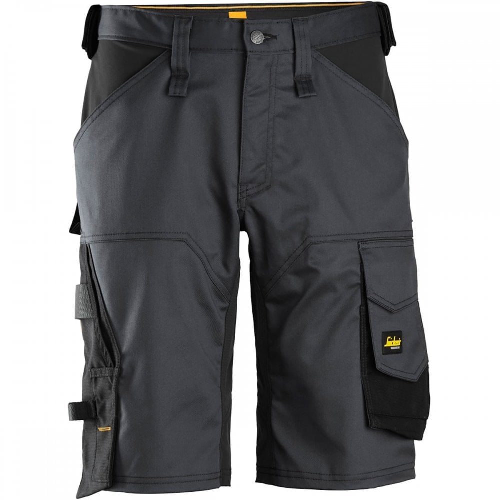 6153 AllroundWork Stretch Loose Fit Work Shorts Steel Grey/Black 31" *One Size Only - Outlet Store*