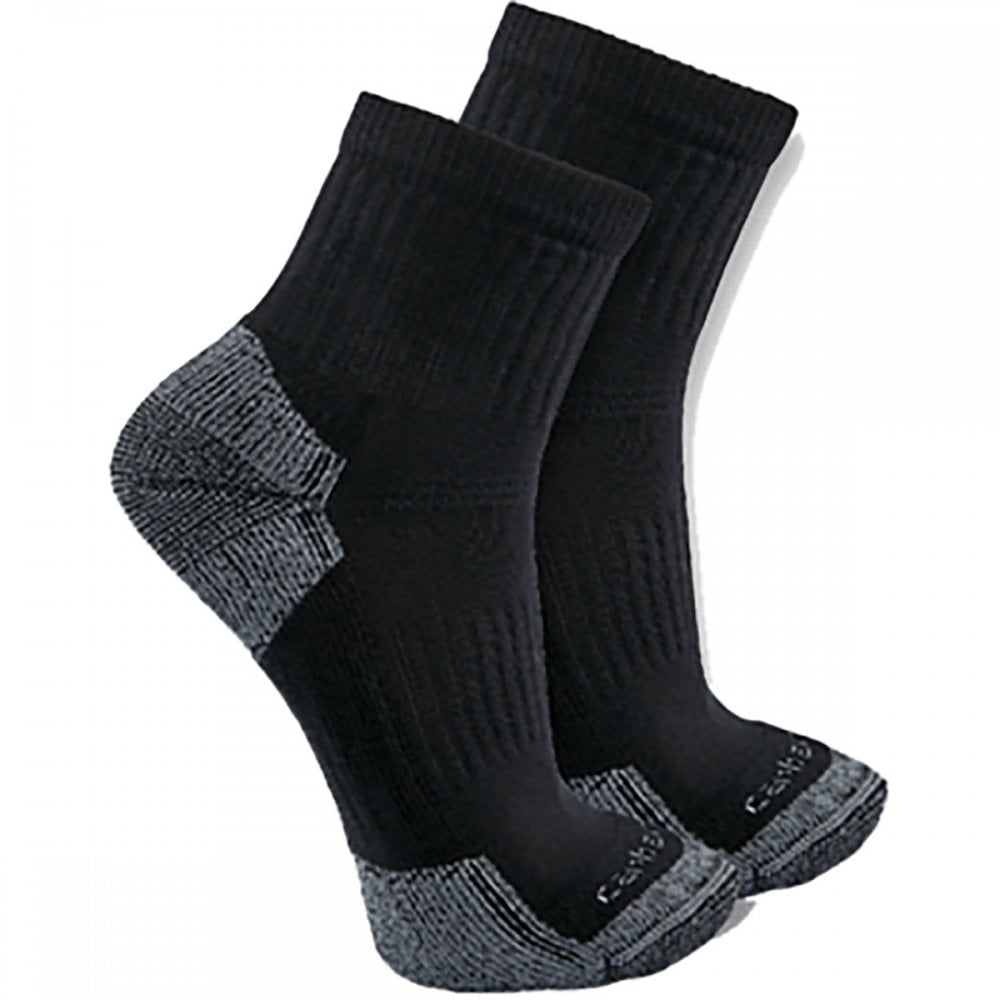 SQ6103M Cotton Blend Quarter Sock 3 Pack