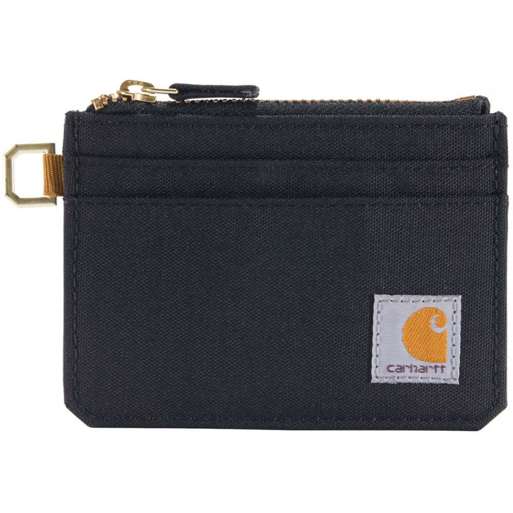 B0000245 Womens Zippered Card Keeper Wallet Black One Size *One Size Only - Outlet Store*