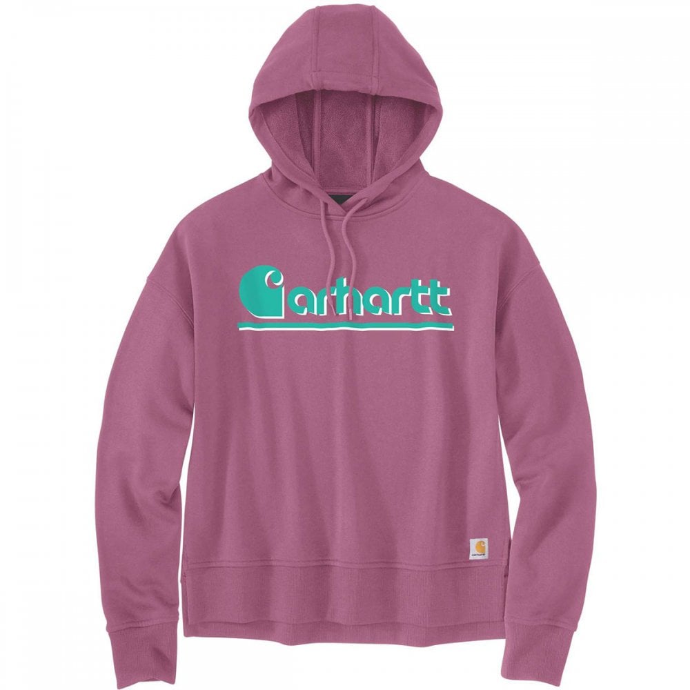 106918 Womens Fibre Series Graphic Hooded Sweatshirt