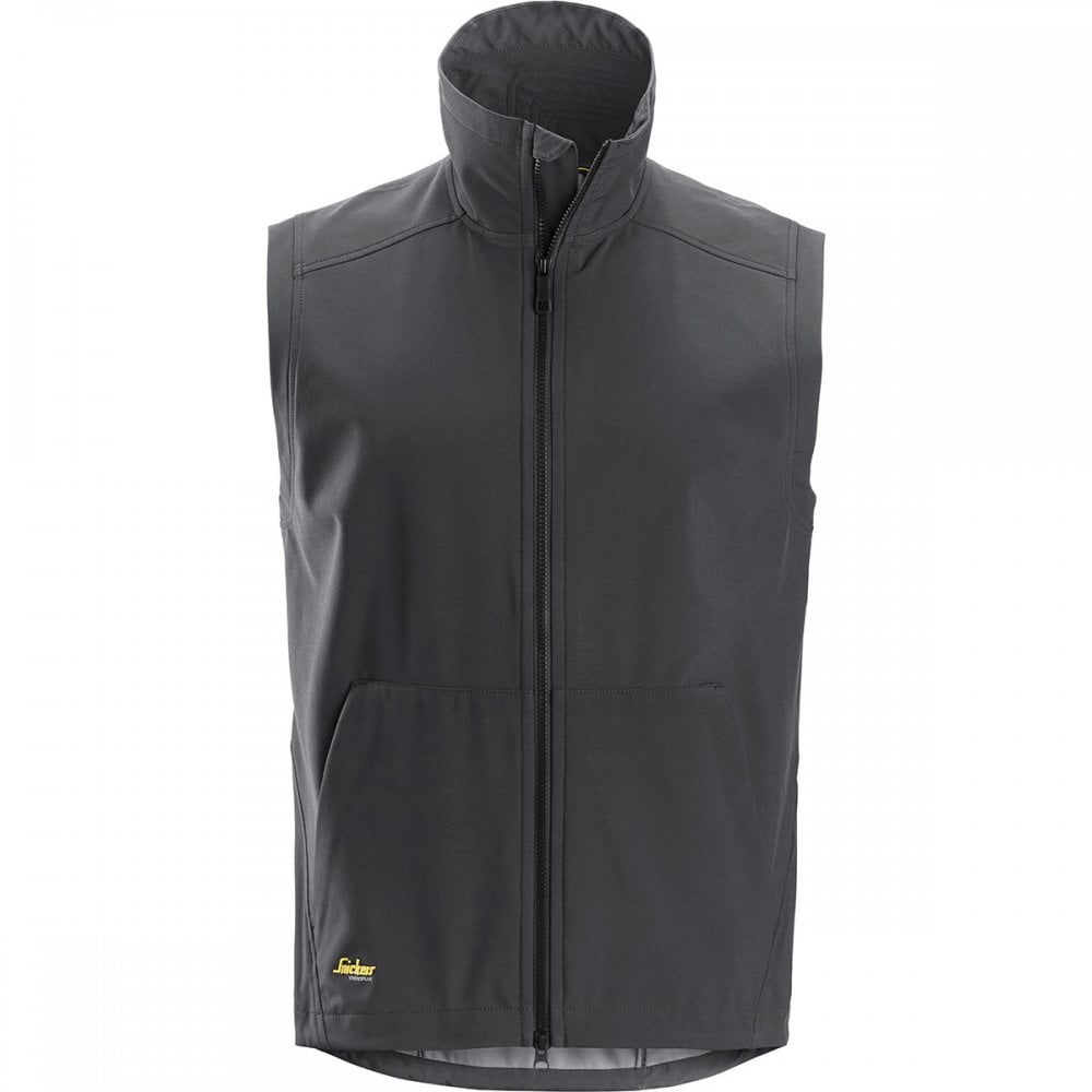 4505 AllroundWork Windproof Softshell Gilet Black M *One Size Only - Outlet Store*