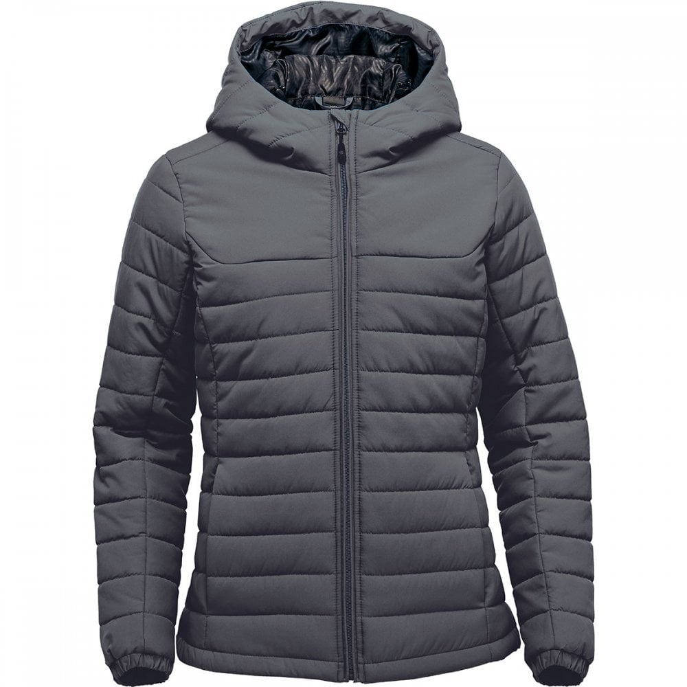 QXH-1W Womens Nautilus Quilted Hooded Jacket