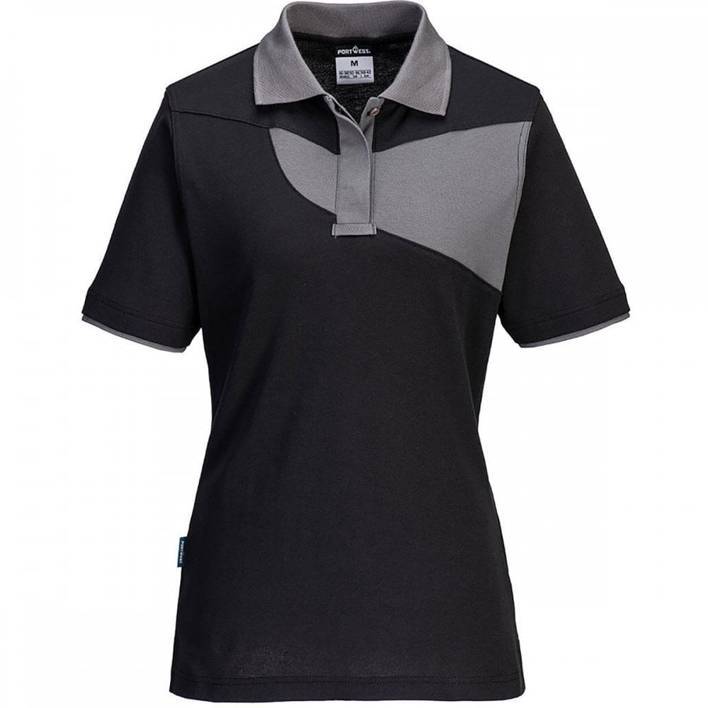 PW219 PW2 Cotton Comfort Womens Polo Shirt Short Sleeve