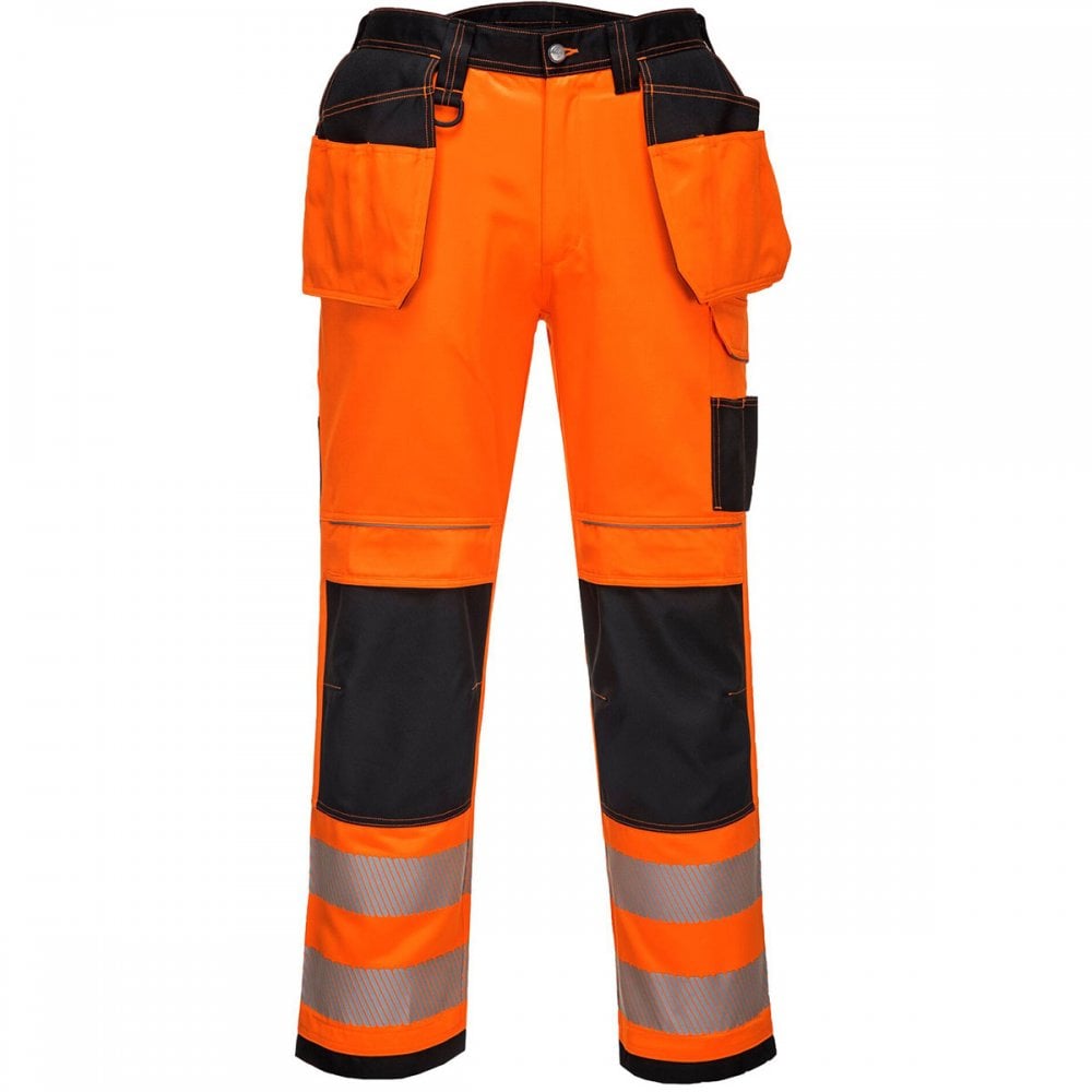 PW306 PW3 Hi-Vis Stretch Holster Pocket Trousers