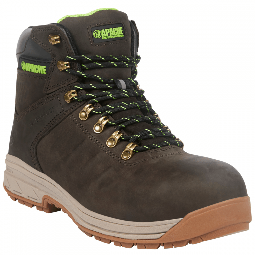 Moose Jaw Leather Waterproof Safety Boot