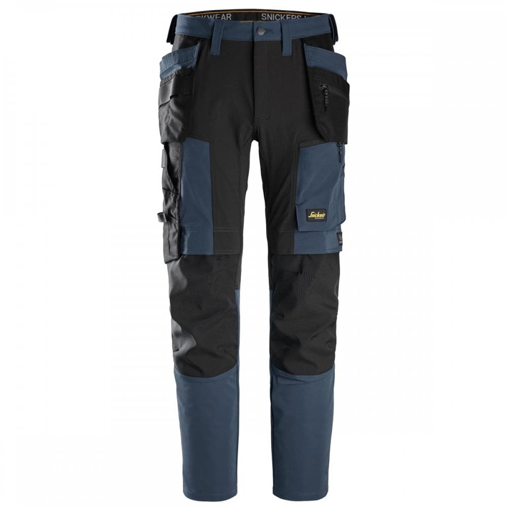 SN6218 AW Stretch Trouser with Holster Pockets - Recycled Polyamide Material Navy/Black 32" 36" *One Size Only - Outlet Store*