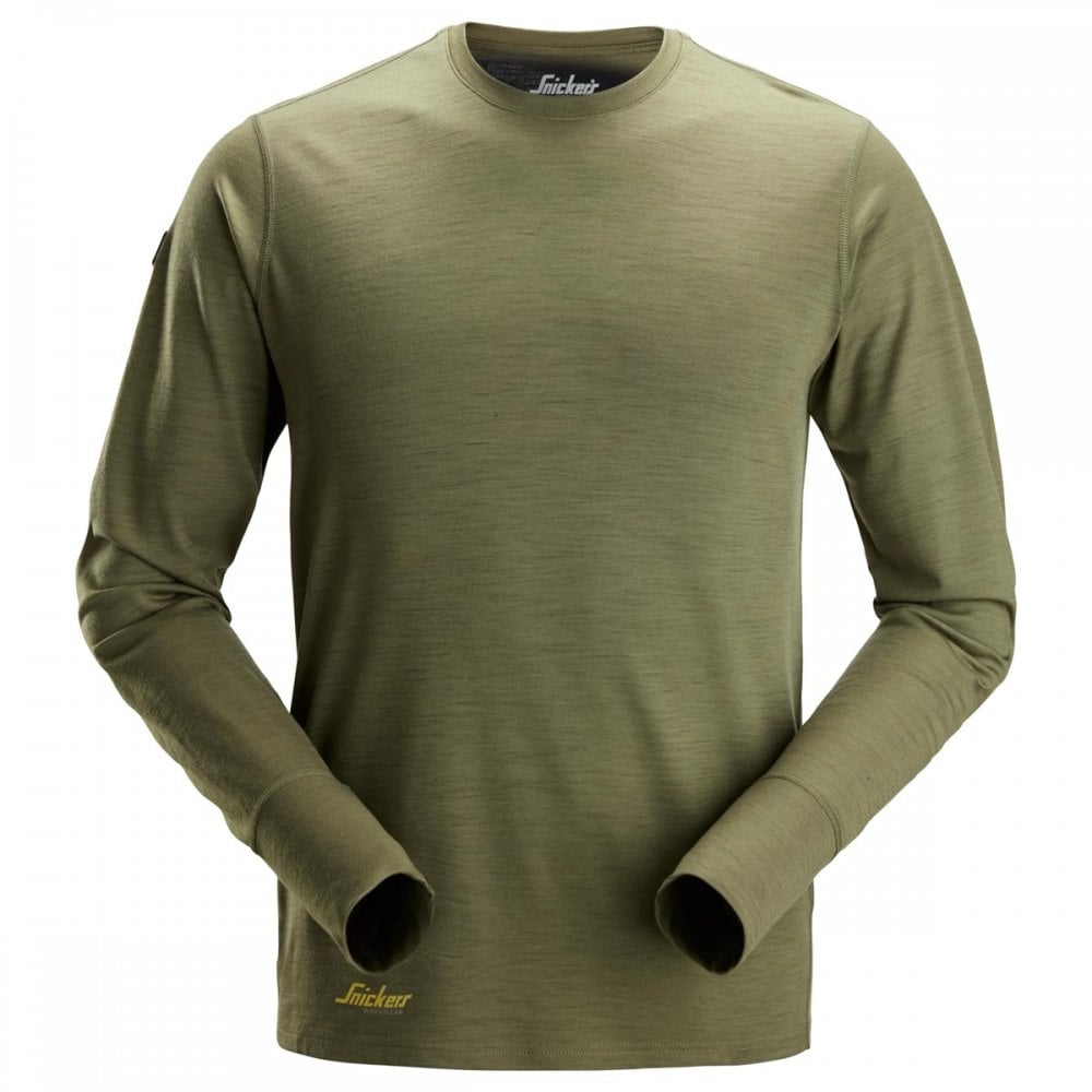 SN2451 Wool Long Sleeve T-Shirt