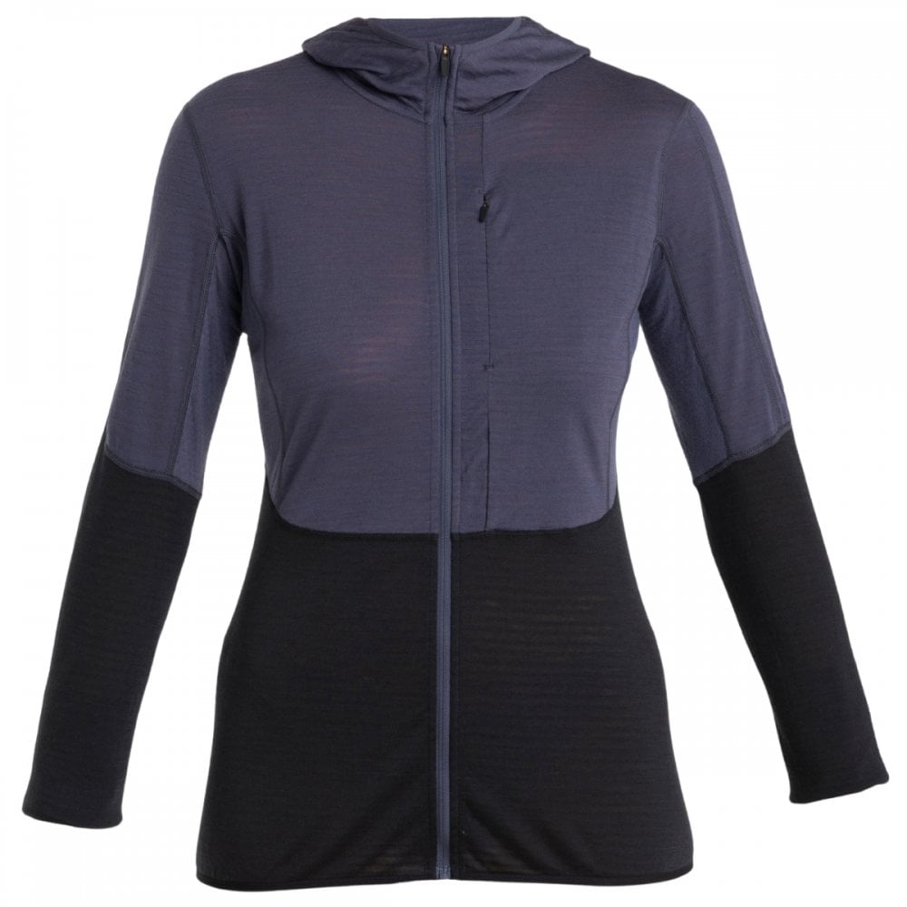 Womens Merino Blend 200 Realfleece™ Descender Long Sleeve Zip Hoodie