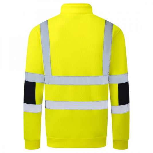 B314 Hi-Vis Knit 1/2Zip Sweatshirt