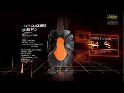 9191 XTR D30 Kneepads Works with Trousers 3212 3214 3211
