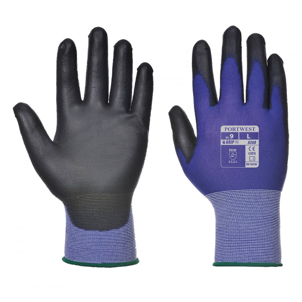 Senti-Flex Glove Blue/Black XL *One Size Only - Outlet Store*