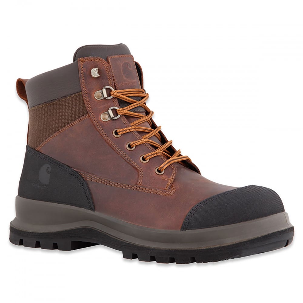 F702903 Detroit 6" S3 Mid Work Safety Boot Dark Brown