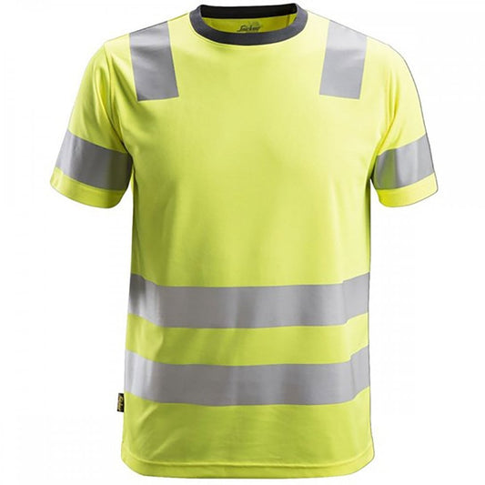 AllroundWork, High-Vis T-Shirt CL 2 High Visibility Yellow M *One Size Only - Outlet Store*