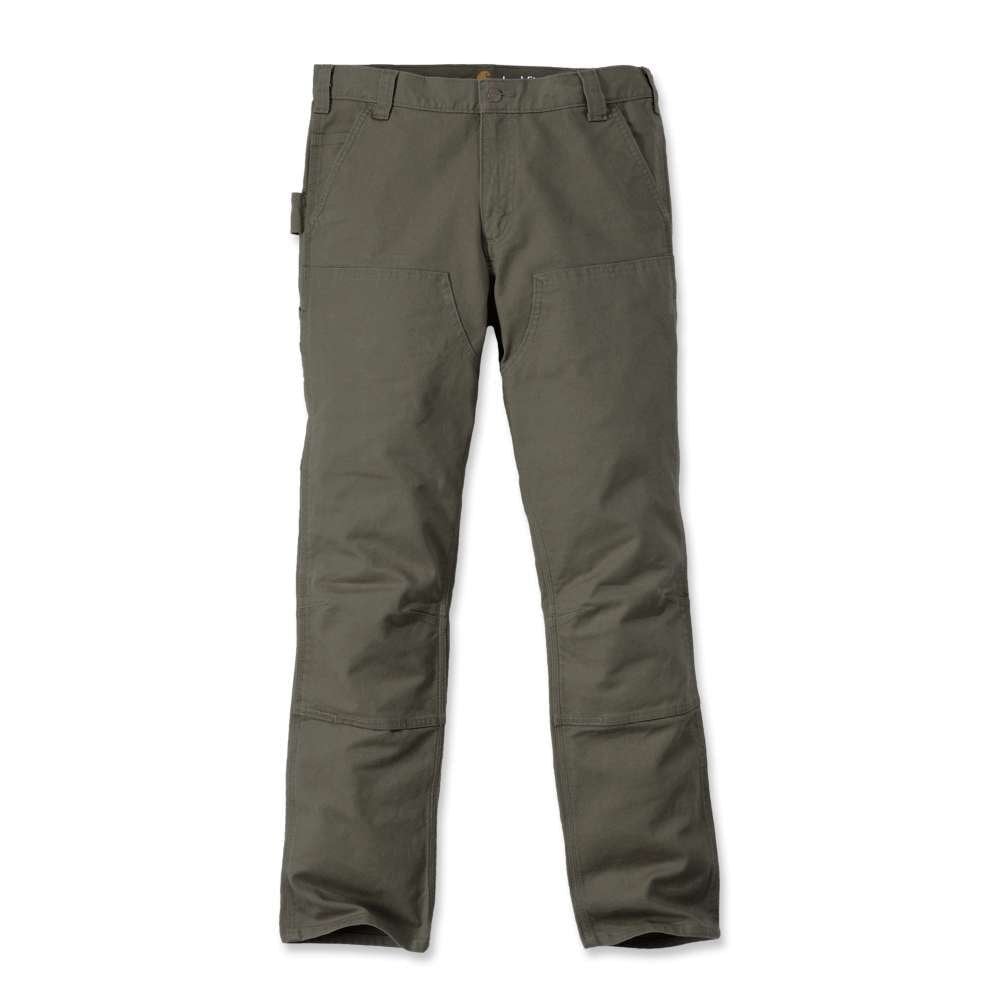 103340 Slim Fit Stretch Duck Double Front Trouser Tarmac 32" 42" *One Size Only - Outlet Store*