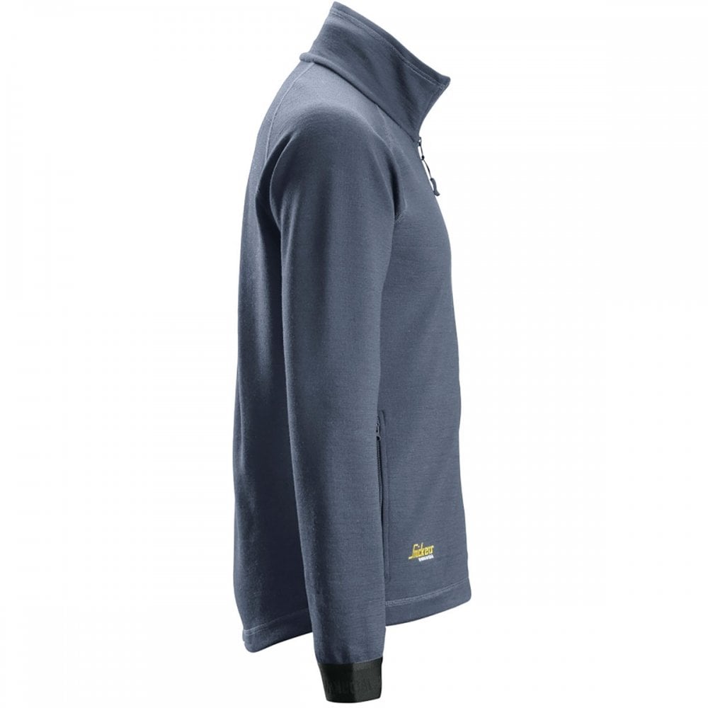 8019 AllroundWork Midlayer Wool Full Zip Jacket
