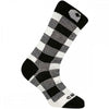 WA516 Womens Thermal Plaid Crew Sock
