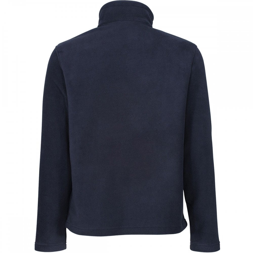 TRF636 Mens Honestly Made 100% Recycled Half Zip Fleece