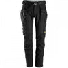 6972 4 Way STRETCH FlexiWork Work Trousers+ Kneepad & Detachable Holster Pockets Black 32" 30" *One Size Only - Outlet Store*