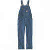 104672 Loose Fit Denim Bib Overall Darkstone 30" 42" *One Size Only - Outlet Store*