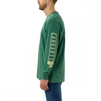 105233 Shamrock Graphic T-Shirt Long Sleeve