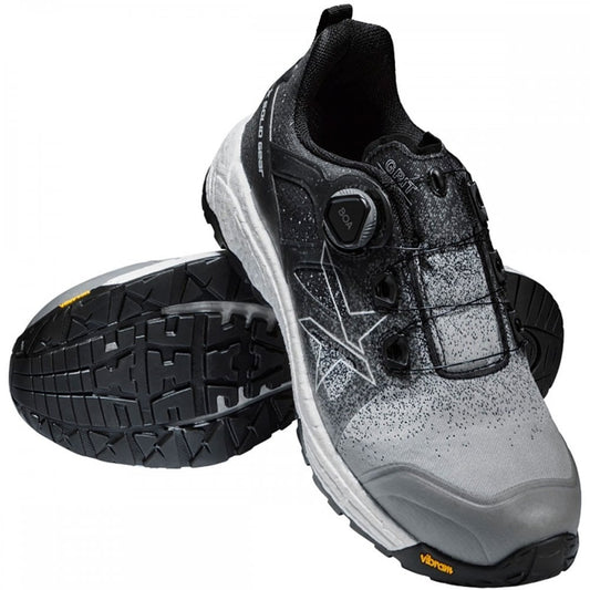 Solid Gear BOA® Lace System SG80010 Grit S3 Shoe UK11 - EU46 - US12 Grey *One Size Only - Outlet Store*