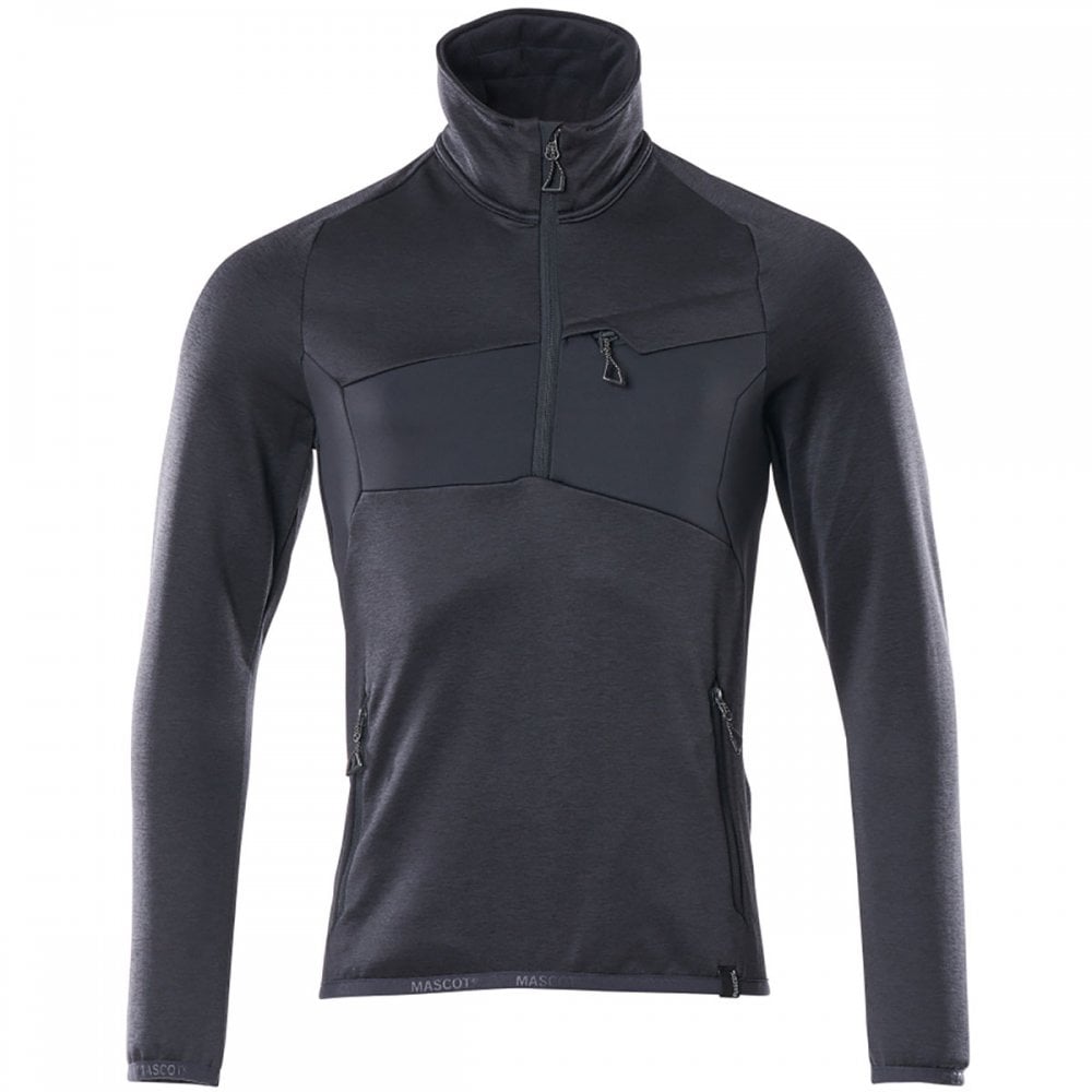 18003 Half Zip Accelerate Fleece Jumper with STRETCH