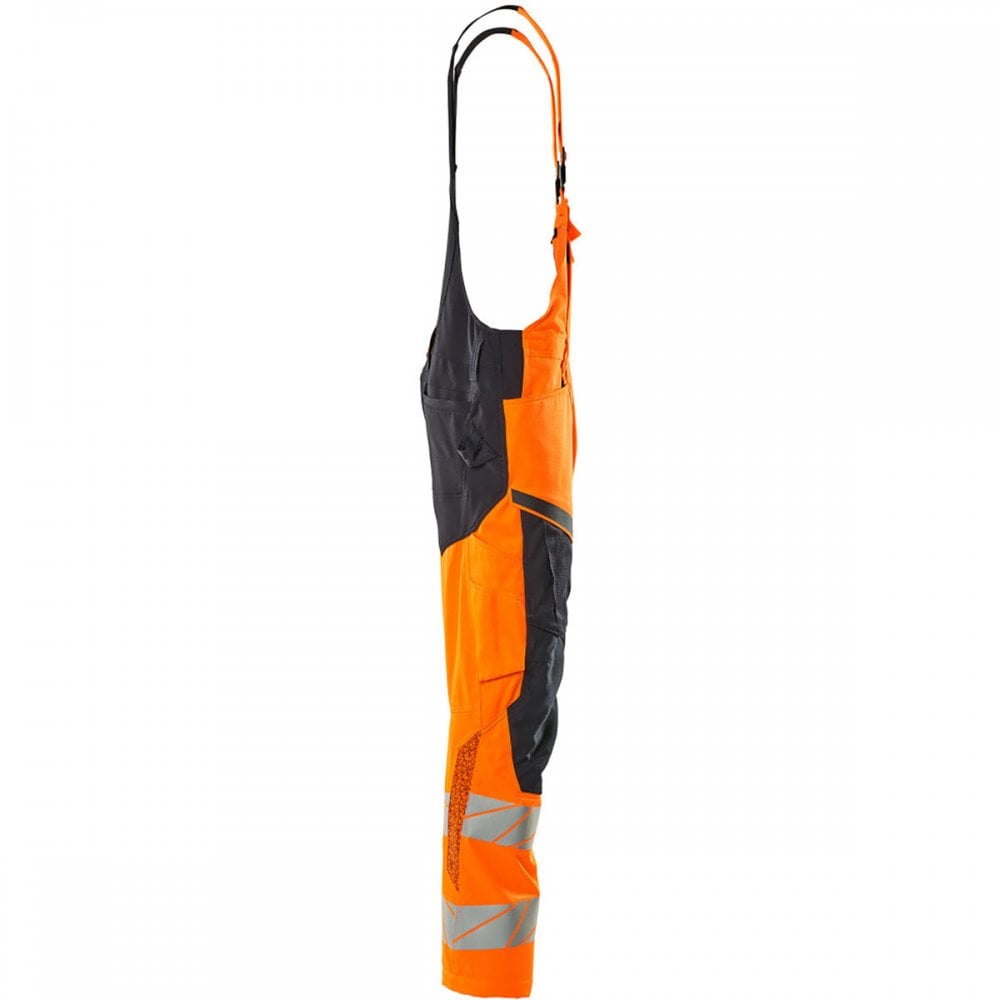 19569 Accelerate Safe Bib & Brace with kneepad pockets