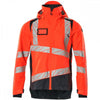 19301 Accelerate Safe Outer Shell Jacket Hi-Vis Red/Dark Navy L *One Size Only - Outlet Store*