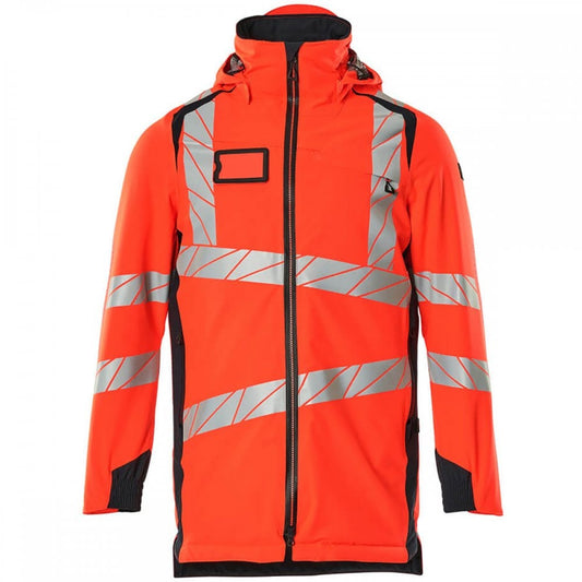 19030 Accelerate Safe Parka Jacket Hi-Vis Orange/Dark Navy 3XL *One Size Only - Outlet Store*