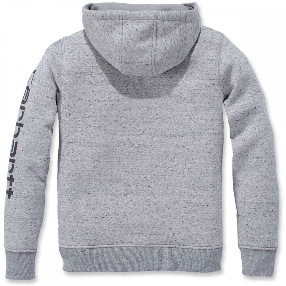 102791 Relaxed Fit Midweight Logo Sleeve Graphic Sweatshirt