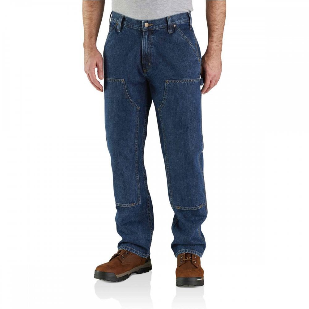 104944 Double-Front Baggy Loose Fit Logger Jeans Canal 32" 40" *One Size Only - Outlet Store*