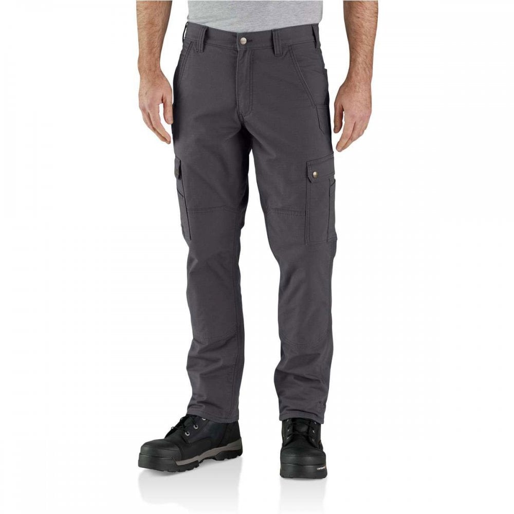 105491 Cargo Fleece Lined Work/Walking Trouser - Ripstop material Shadow 30" 42" *One Size Only - Outlet Store*