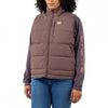 105607 Womens Reversible Montana Insulated Vest Nutmeg M *One Size Only - Outlet Store*