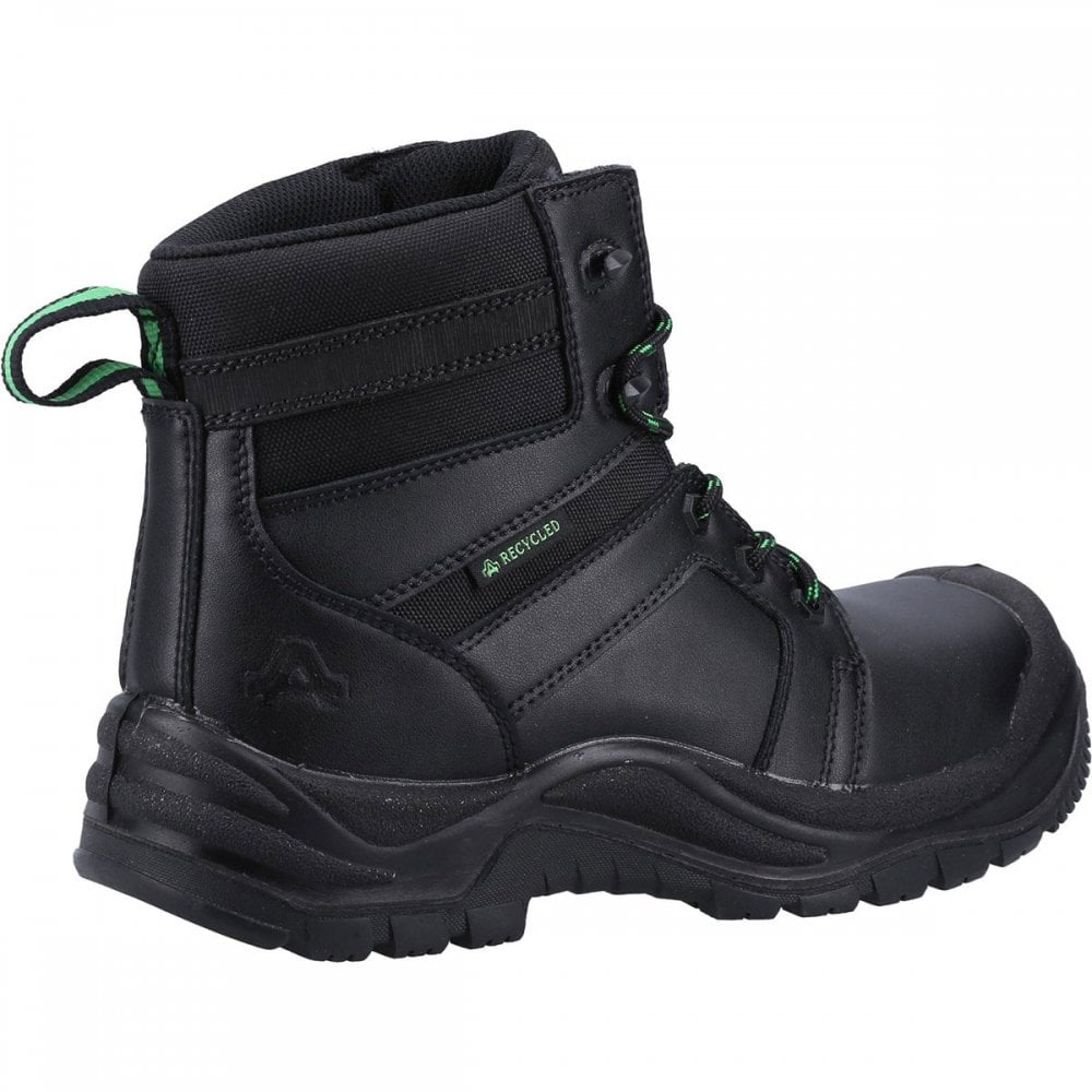 Recycled Leather AS502 Oak S1P SRC Safety Boots