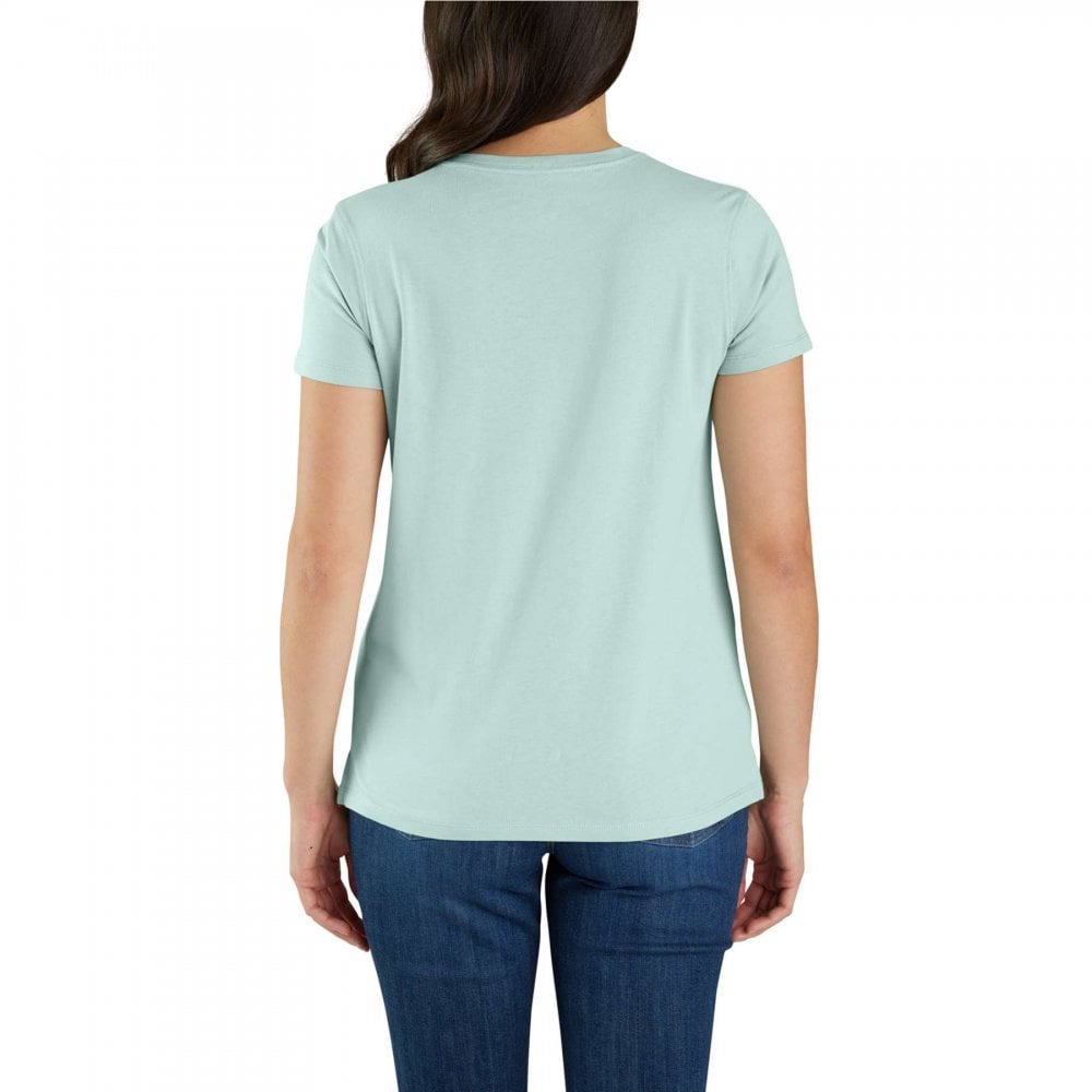 105740 Womens Lightweight Short Sleeve Crewneck T-Shirt