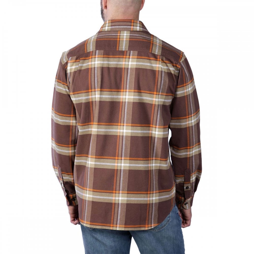 105945 Flannel Long Sleeve Plaid Shirt