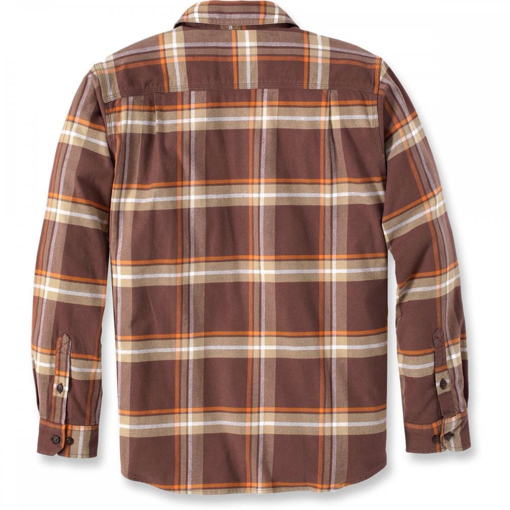 105945 Flannel Long Sleeve Plaid Shirt