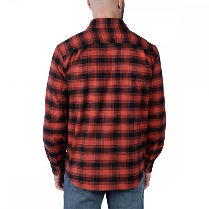 105945 Flannel Long Sleeve Plaid Shirt
