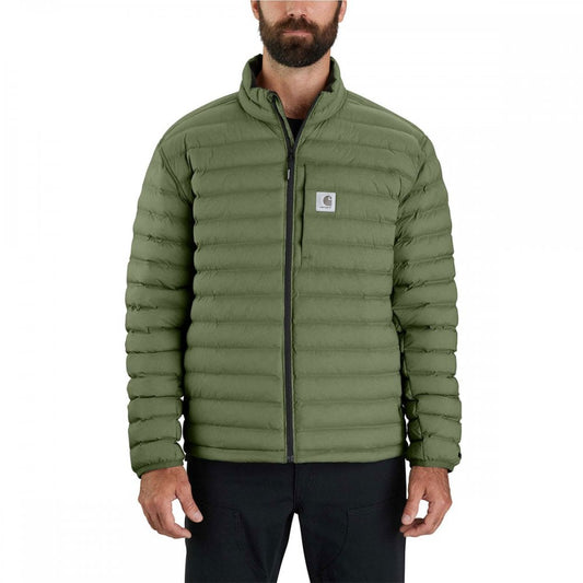 106013 Stretch Insulated Jacket Chive L *One Size Only - Outlet Store*