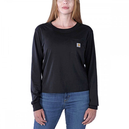 106121 Womens Lightweight Long Sleeve Pocket T-Shirt (Spring 2024 New Colours)
