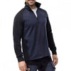 2841 Two-Coloured Half-Zip Sweatshirt Navy/Black L *One Size Only - Outlet Store*