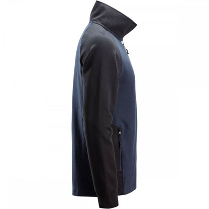 2841 Two-Coloured Half-Zip Sweatshirt
