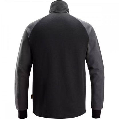 2841 Two-Coloured Half-Zip Sweatshirt