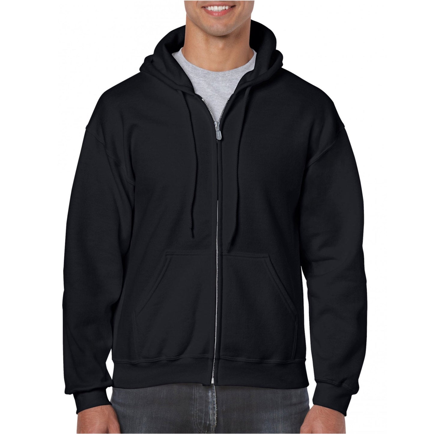 18600 Heavy Blend Adult Full Zip Hooded Sweatshirt