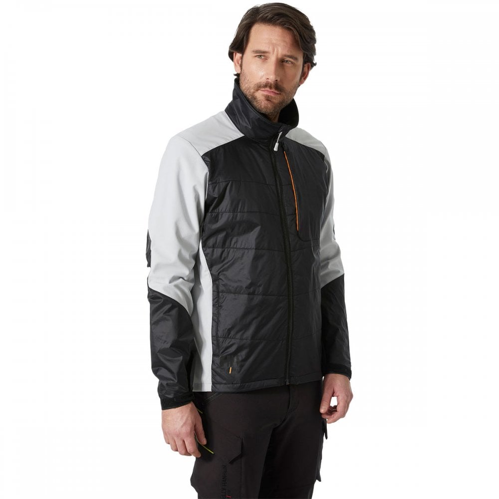 73233 Kensington Insulated Jacket Black/Grey Fog M *One Size Only - Outlet Store*