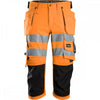 6138 High-Vis Class 1/2 Stretch Pirate Shorts Holster Pockets