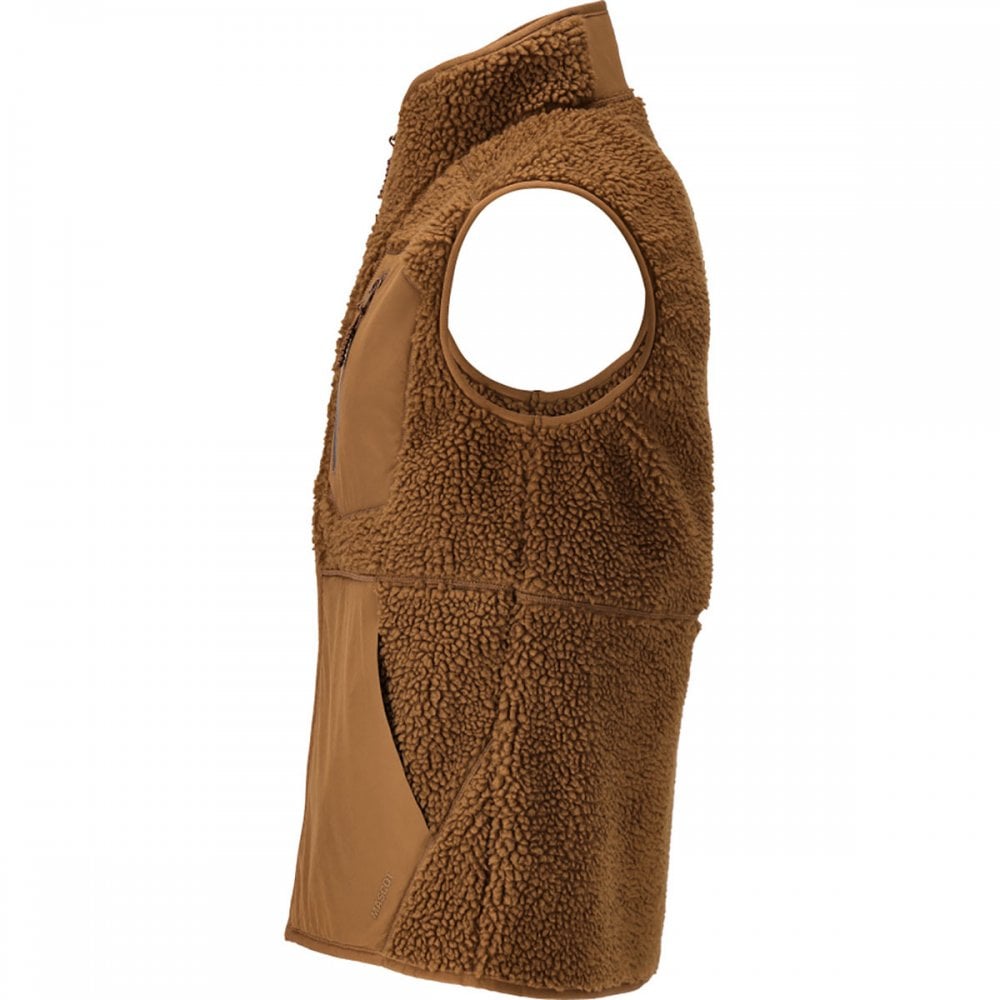 22465 Pile gilet with zipper