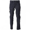 22059 STRETCH Water Resistant Functional Trousers Dark Navy 30" 36.5" *One Size Only - Outlet Store*