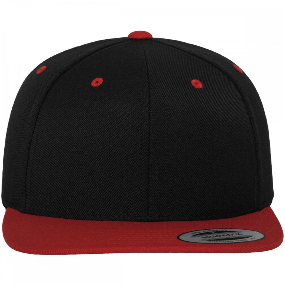 6089MT Two Tone Classic Snapback Cap